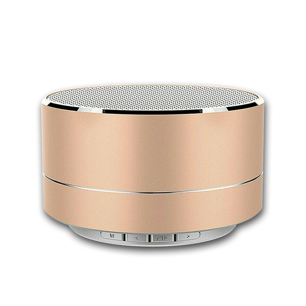 Bluetooth Portable Wireless Speaker | Gold | Music Stereo Handsfree | Rechargeable & Compact