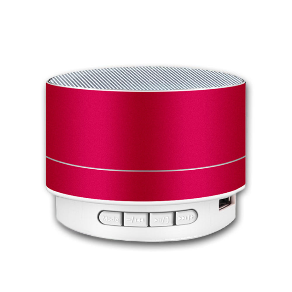 Bluetooth Portable Wireless Speaker | Red | Music Stereo Handsfree | Rechargeable & Compact