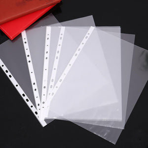 100-Pack A4 Sheet Protectors | Plastic Pockets | Clear Reinforced Folders | Bulk Lot
