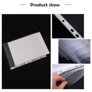 100-Pack A4 Sheet Protectors | Plastic Pockets | Clear Reinforced Folders | Bulk Lot