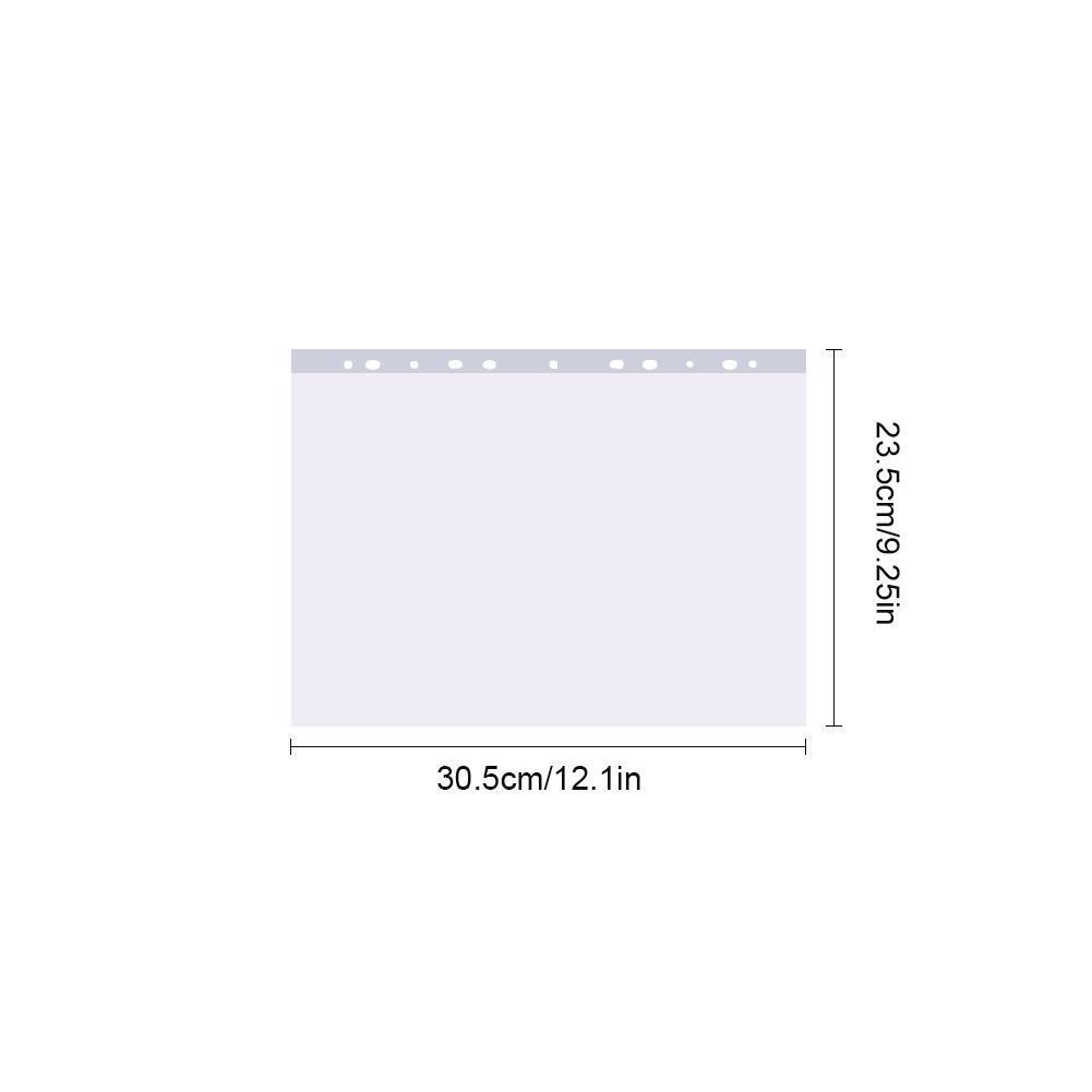 100-Pack A4 Sheet Protectors | Plastic Pockets | Clear Reinforced Folders | Bulk Lot