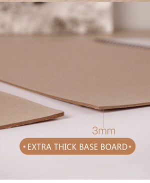 Sketch Pad 40 Sheets | Artist Drawing Painting Art Paper with Thick Baseboard (28.720.8cm)