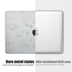 2020 MacBook Pro 13 Inch Case | Plastic Hard Case Shell for MacBook Pro A2251 A2289 A2179 (Clear)