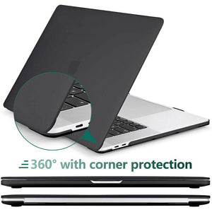 2020 MacBook Pro 13 Inch Case | Plastic Hard Case Shell for MacBook Pro A2251 A2289 A2179 (Black)