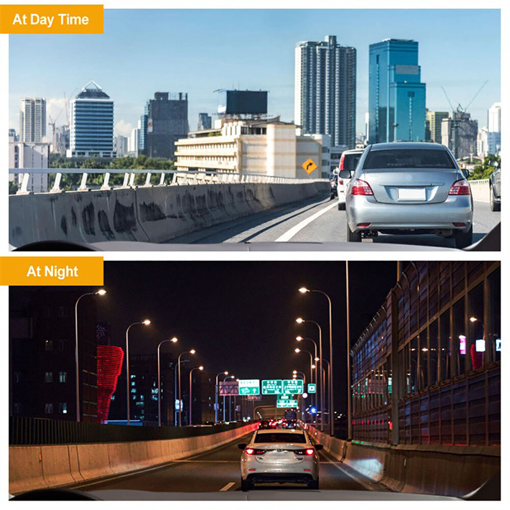 WiFi 3 Channels Dash Cam | 1080P Full HD | Car Dashcam | Hardwire Kit | 32GB Card