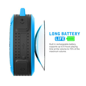 Portable Waterproof Bluetooth Speaker | Mini Wireless | Music Speaker | Blue