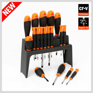 Precision Screwdriver Set | 18-Piece | Magnetic Torx | Phone, PC & Laptop Repair Kit