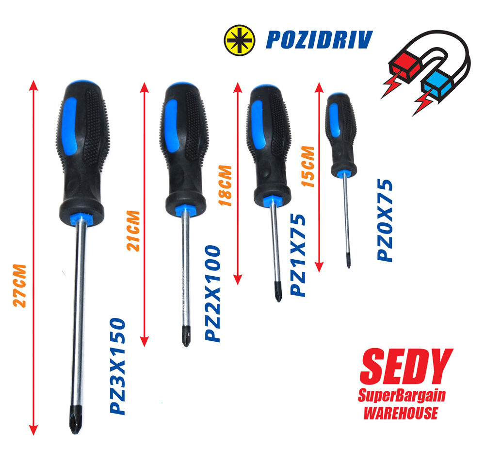 Screwdriver Set with Stand | 64-Piece | Wall Mount | Magnetic Tips | Precision Kit | AU Stock