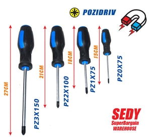 Screwdriver Set with Stand | 64-Piece | Wall Mount | Magnetic Tips | Precision Kit | AU Stock