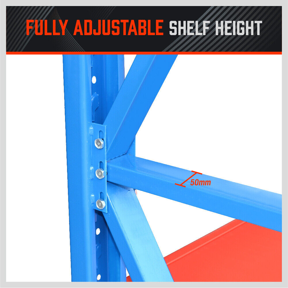 Steel Garage Storage Racks | 2M x 2M | Warehouse Tyre Shelving | 1000KG Capacity