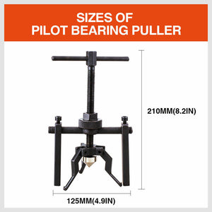 Pilot Bearing Puller | 3 Jaws Gear Extractor | Motorcycle Remover | Heavy Duty Bushing Tool