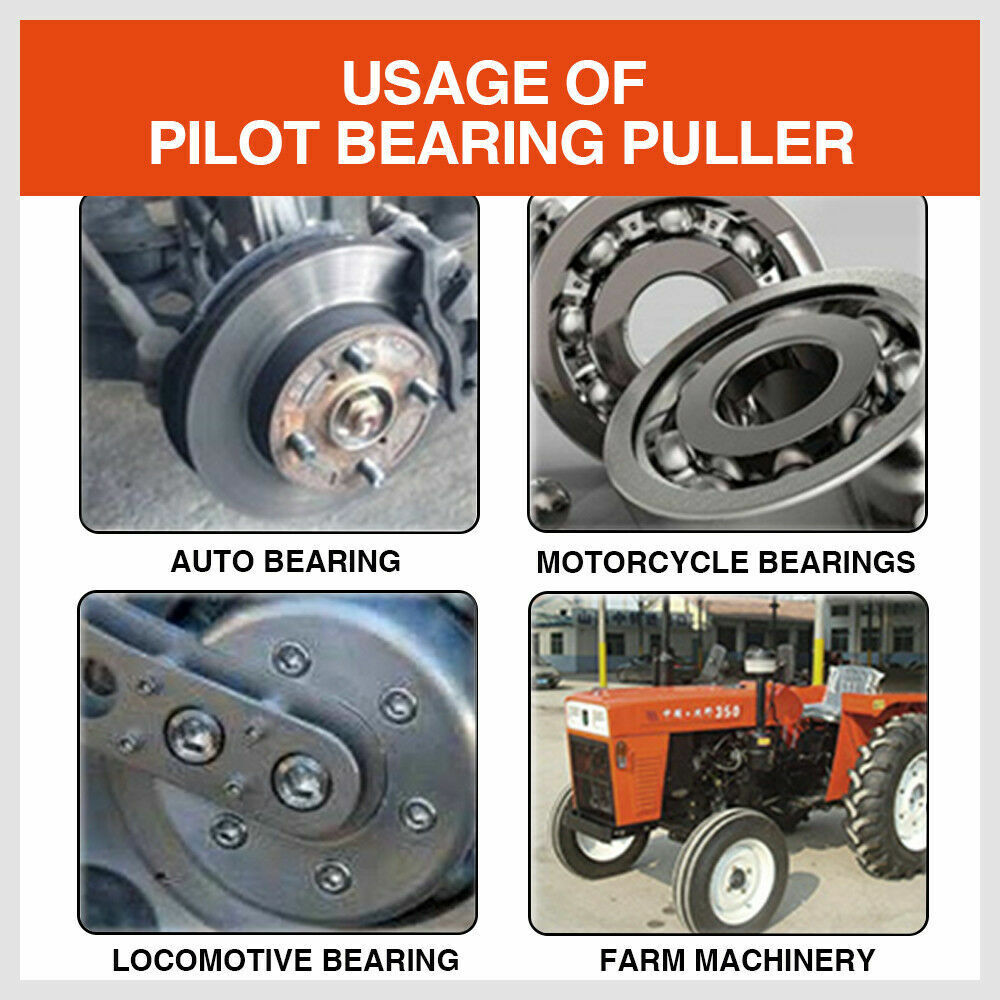 Pilot Bearing Puller | 3 Jaws Gear Extractor | Motorcycle Remover | Heavy Duty Bushing Tool