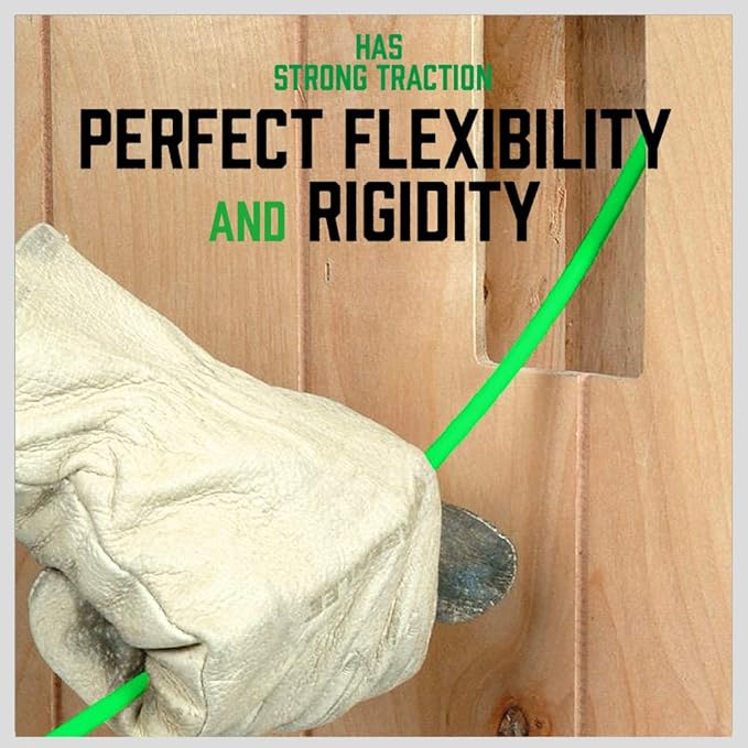 SWANLAKE Fiberglass Running Wire | 11FT / 3.3M | Fish Tape Pull Push Rod | Coaxial Electrical Cable Pulling Kit