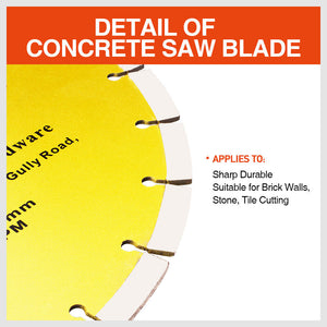 Concrete Saw Blade | 300mm (12") | Masonry Cutting Disc | Diamond Circular Stone Cutter