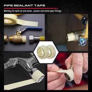 12pc Flare Nut Spanner Set | Metric & SAE | With Teflon Tape | Brake Line Repair