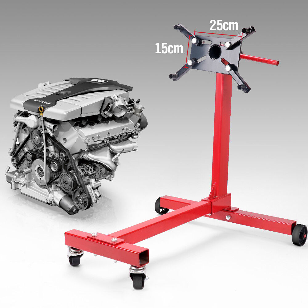 Engine Stand | 450KG (1000LB) | Auto Motor Crane Industrial Workshop Move Hoist