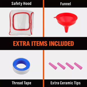 Portable Sandblasting Tank | 40L Grit Blaster | Abrasive Gun for Cars & Trucks