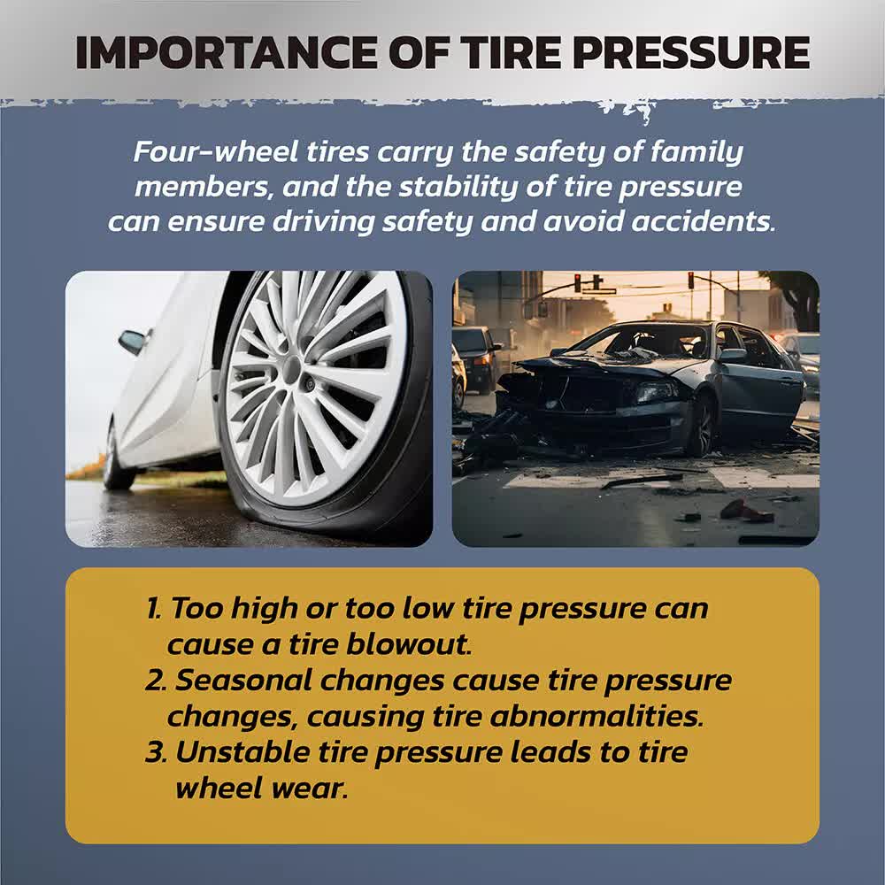 3in1 255PSI Tyre Inflator | Car Motorcycle Air Tire Pressure Gauge | Hose Pump | AU