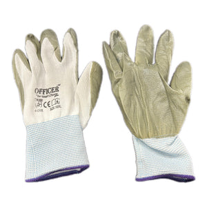 12 Pairs Cotton Gloves | Work Safety Gloves | Thick Heavy Seamless | Heavy Duty Warehouse