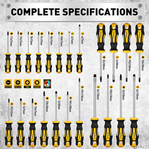 140-Piece Magnetic Screwdriver Set | Hex Key | Magnetizer/Demagnetizer | Precision Tools