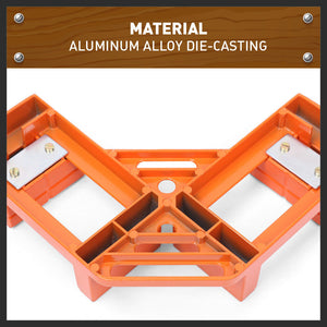 90° Corner Clamp | Welding Vice | Woodworking Alloy Body | Quick Release Mechanism