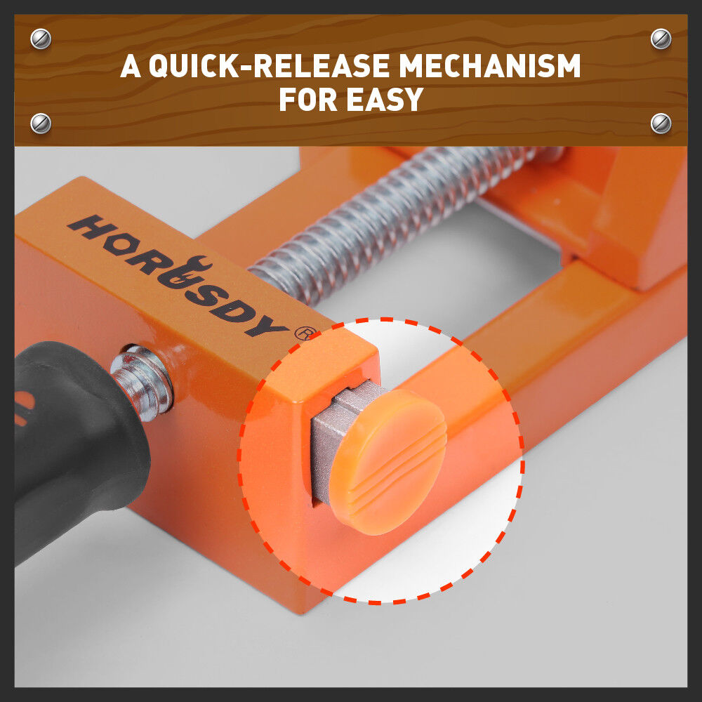 90° Corner Clamp | Welding Vice | Woodworking Alloy Body | Quick Release Mechanism