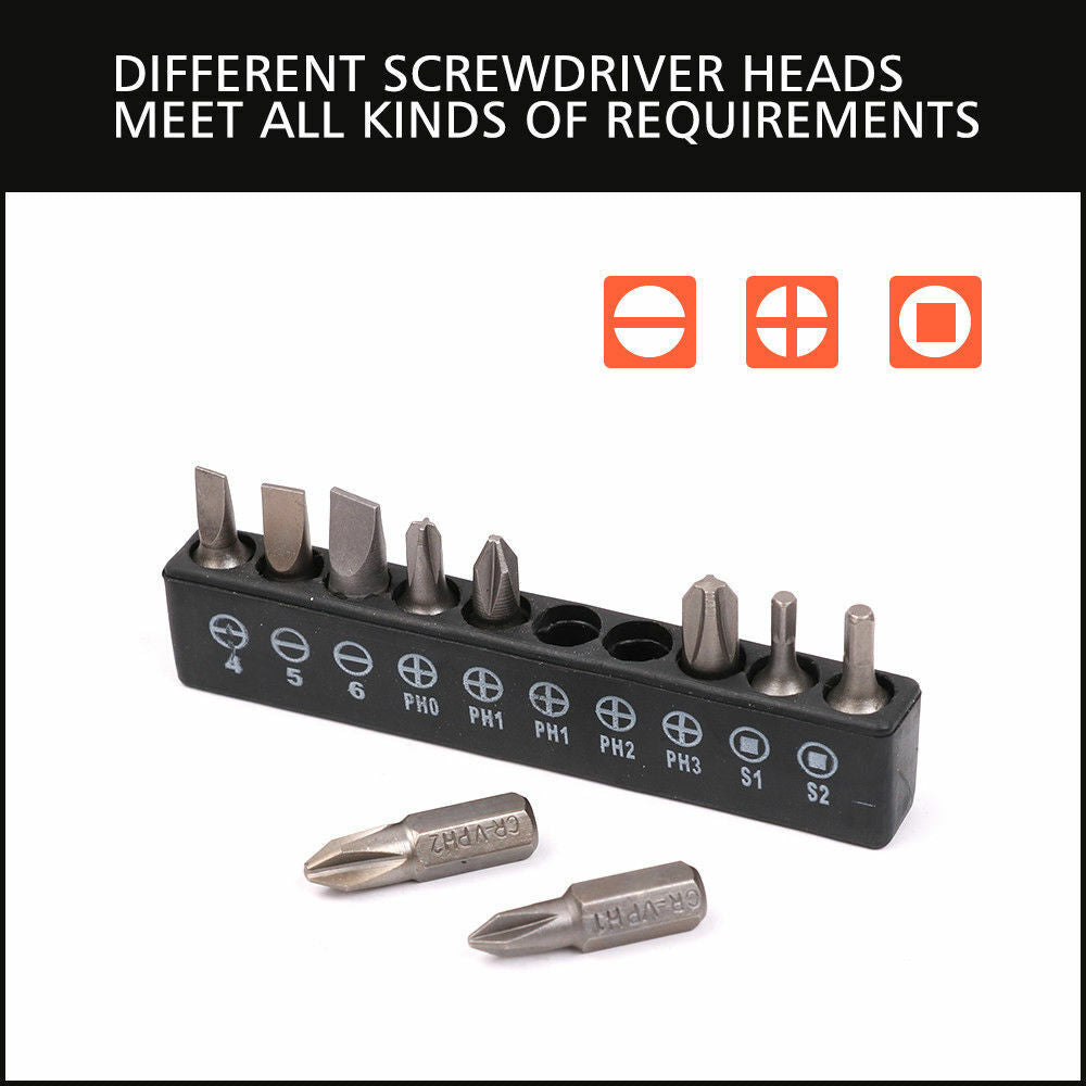 Socket Bit Adaptor Set | 16-Piece | Power Drill Nut Driver Extension | Screwdriver Bits