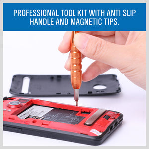 HORUSDY Mobile Phone Repair Kit | 18-in-1 | Pry Opening Tool & Screwdrivers Set