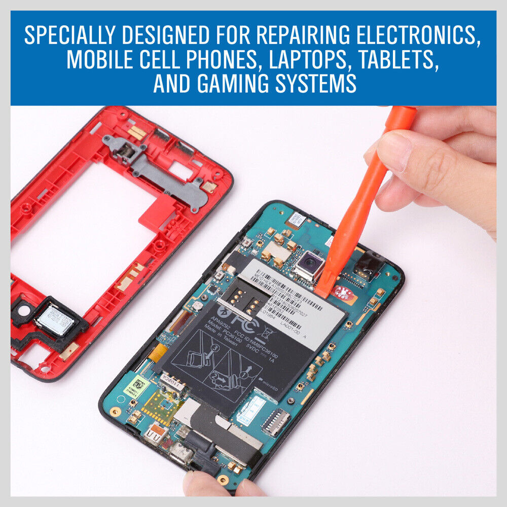 HORUSDY Mobile Phone Repair Kit | 18-in-1 | Pry Opening Tool & Screwdrivers Set