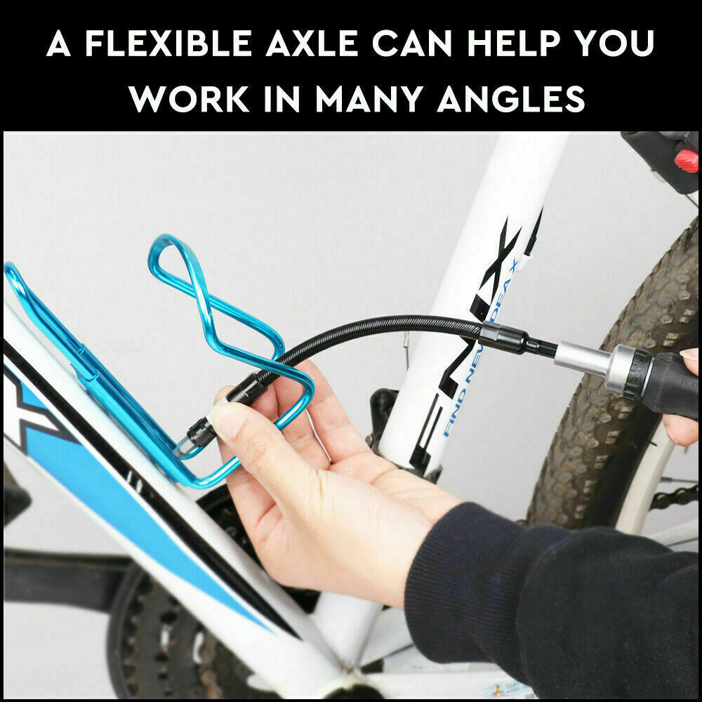 Ratchet Screwdriver Bits Set | 58-Piece | Nut Driver, Hex Torx Phillips Slot Keys