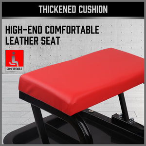 Horustdy Rolling Creeper Seat | Workshop Mechanic Stool | Garage Repair Storage Tray