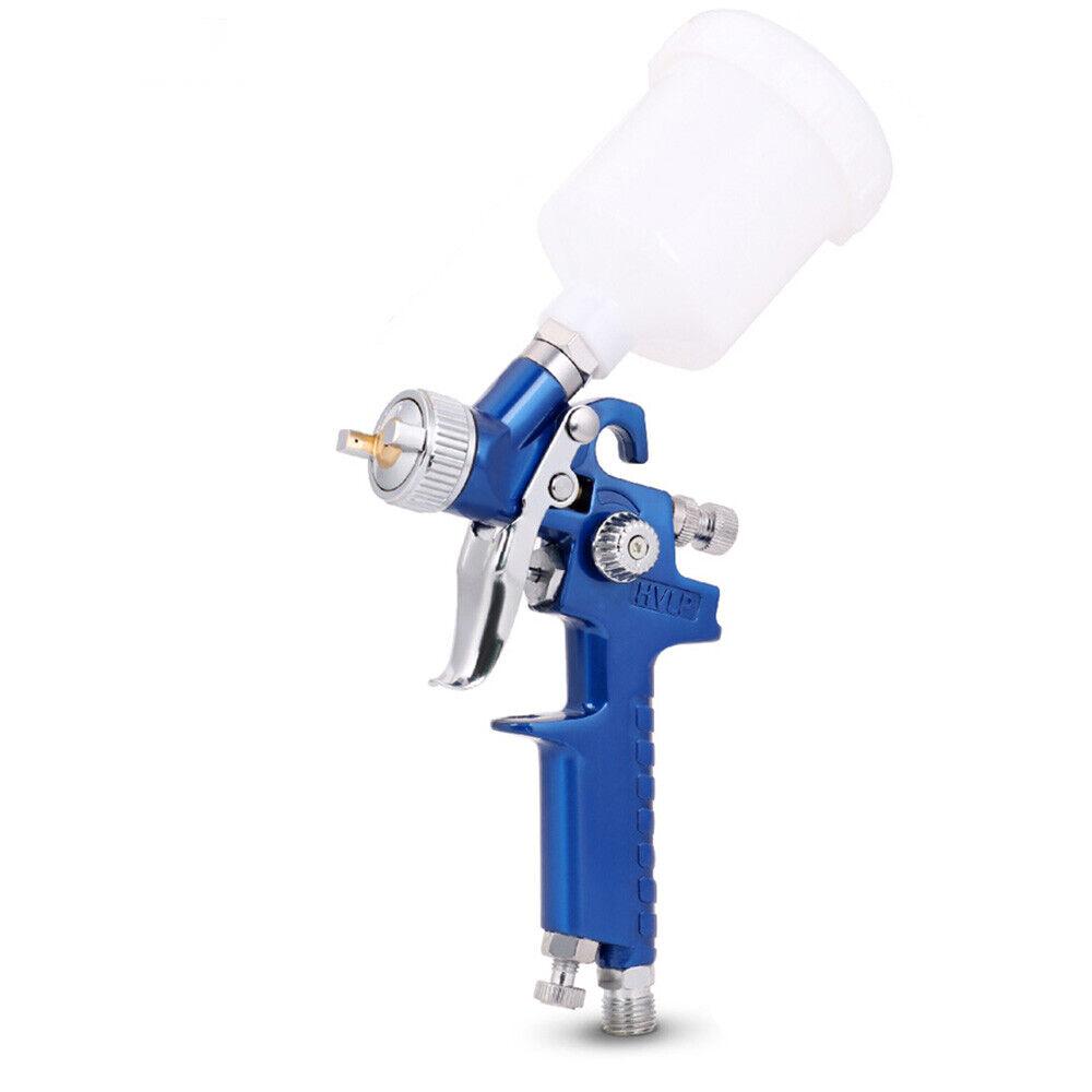 Gravity HVLP Mini Spray Gun | 125mL | 0.8mm Air Nozzle | Low Pressure Painting Sprayer