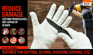 Cut Resistant Gloves | One-Pair | Level 5 Protection | Kitchen & Butcher Safety Gloves