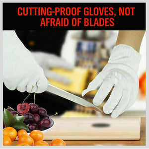 Cut Resistant Gloves | One-Pair | Level 5 Protection | Kitchen & Butcher Safety Gloves
