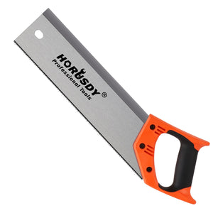 Back Saw | 14" Woodworking Hand Saw | Timber & Plastic Cutting | Ergonomic Handle