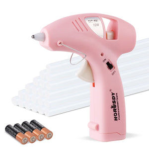 Cordless Hot Glue Gun | 20 Glue Sticks & Batteries Included | Craft DIY Repair Tool