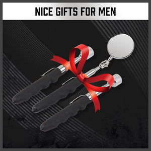 Magnetic Pick-Up Tool Set | 3-Piece | Swivel Inspection Mirror | Telescoping Rod | Heavy Duty