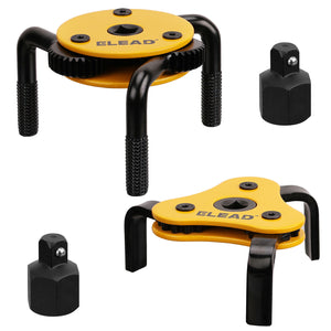 ELEAD 2Pcs Oil Filter Wrench Set | Adjustable Oil Filter Change Set | Engine Filters