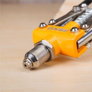 INGCO Hand Riveter | 17" Long Arm Pop Riveter | Heavy Duty for 3.2mm, 4mm & 4.8mm Rivets