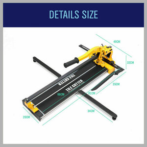 Manual Tile Cutter | 600mm | Laser Guide | Home Pro Tile Cutting Machine | Heavy Duty
