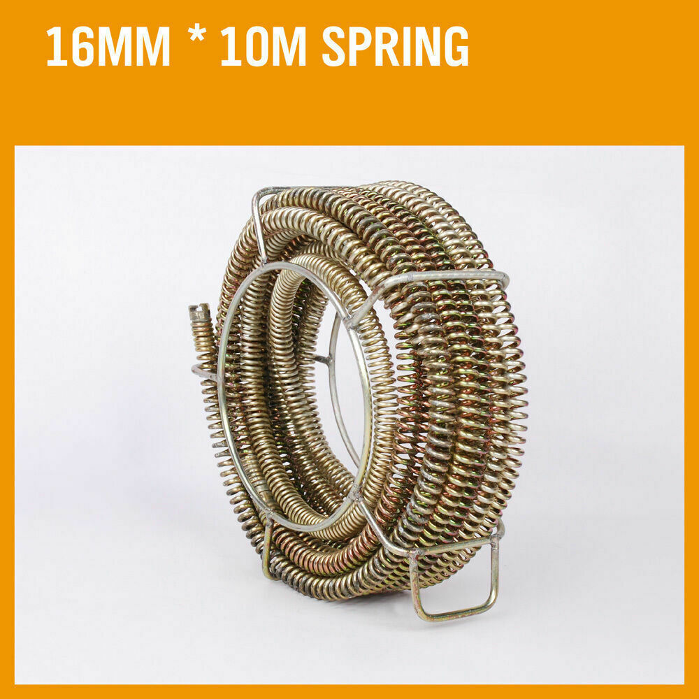 Electric Drain Cleaner | 400RPM Sewage Machine | 10M Coil for Sewer Plumbing Snake Pipe