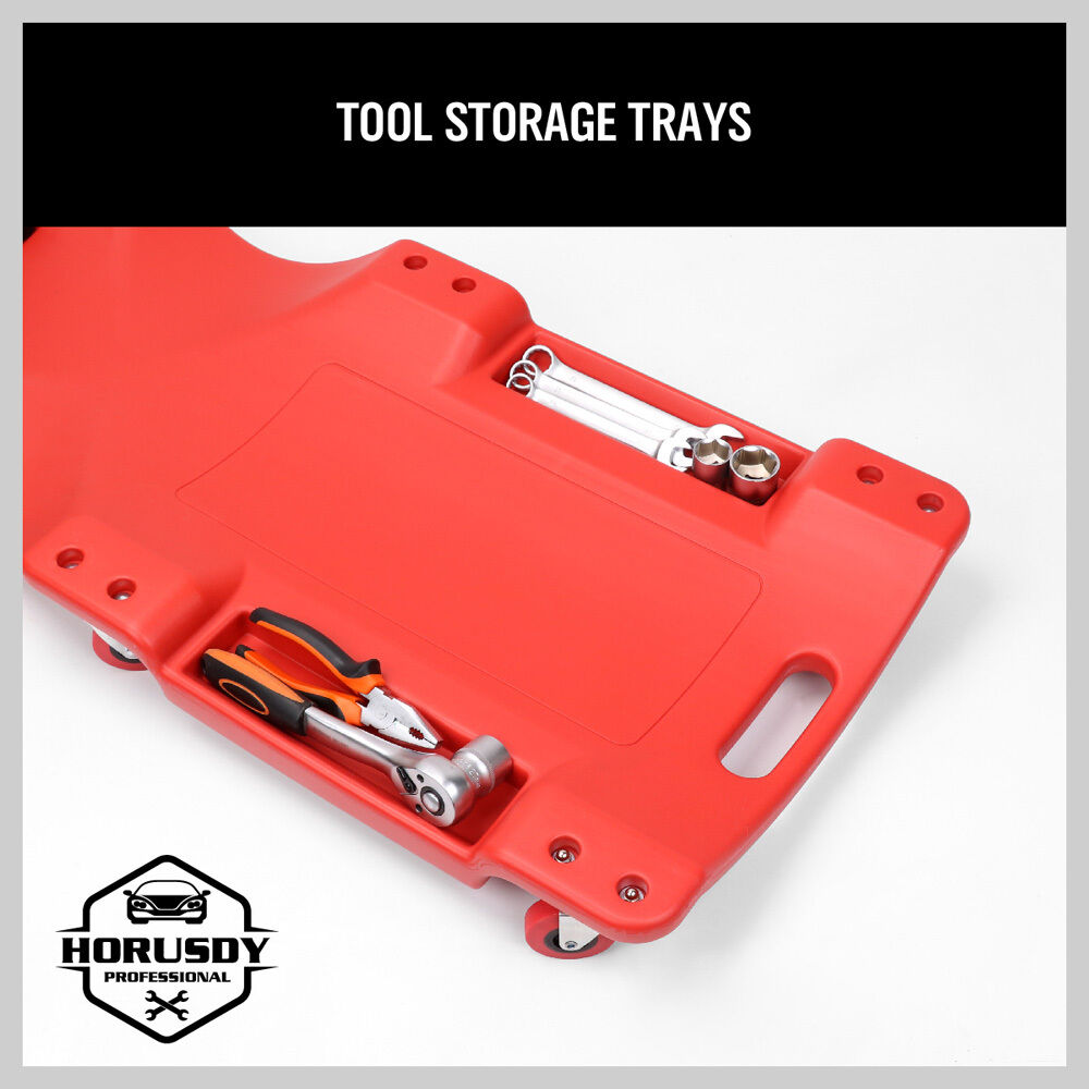 Garage Creeper Mechanic Trolley | 40" | Auto Repair Workshop Laying Swivel Wheels