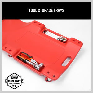 Garage Creeper Mechanic Trolley | 40" | Auto Repair Workshop Laying Swivel Wheels