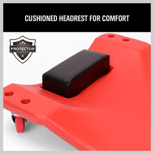 Garage Creeper Mechanic Trolley | 40" | Auto Repair Workshop Laying Swivel Wheels