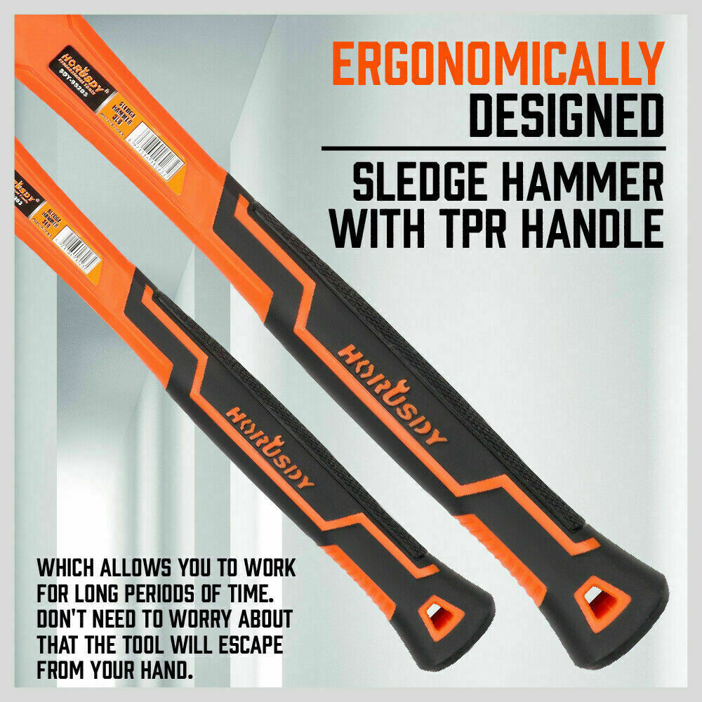 Hammer Set | 5-Piece | Rubber, Ball Pein, Sledge, Cross Pein Mallet with TPR Grip Handles
