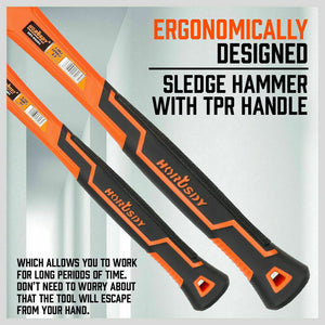 Hammer Set | 5-Piece | Rubber, Ball Pein, Sledge, Cross Pein Mallet with TPR Grip Handles