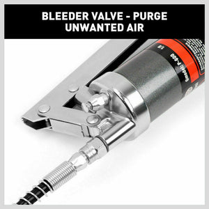 Manual Grease Gun | Heavy Duty | 600CC | Flexible Hose Coupler | 10,000 PSI Oiling Tools