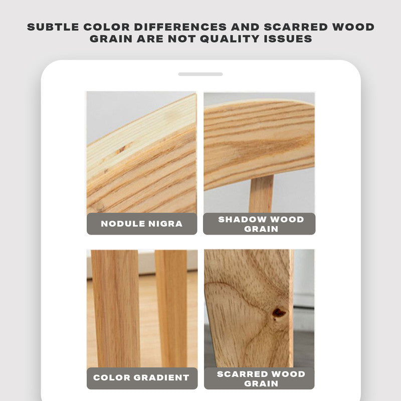 Dining Chairs | Kitchen Chair | Natural Wood | Linen Fabric | Cafe Lounge Chairs