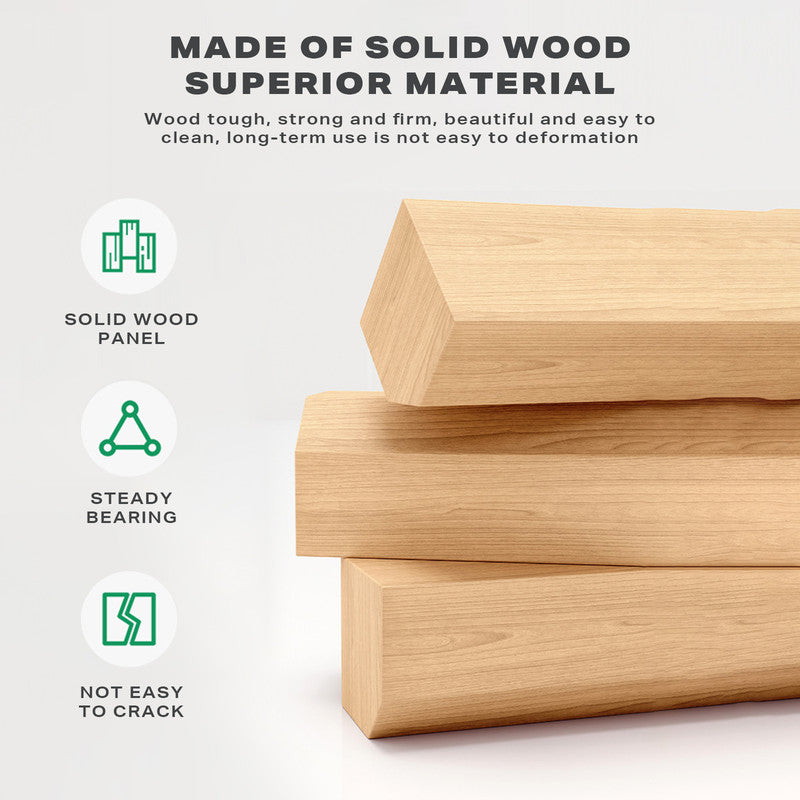 1.4M Solid Wood Dining Table | Square Dining Table | Kitchen Furniture