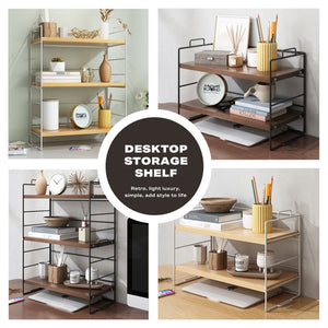 Desktop Storage Rack | Bookshelf | Office